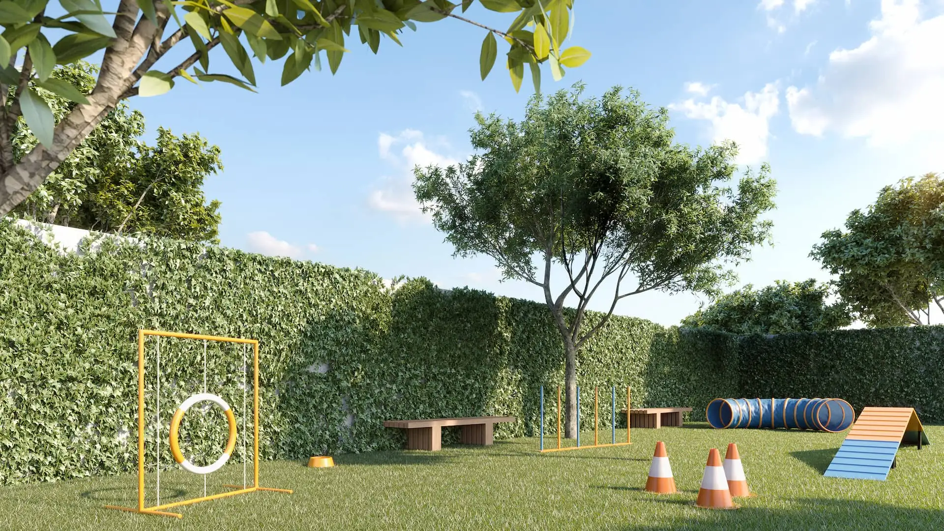 Imagem da brinquedoteca do empreendimento